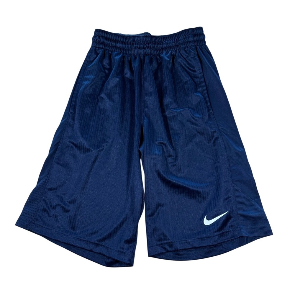 Nike Basketball Mesh Shorts Men's S Navy White Blockecore Gorpcore‎ Y2KEUC